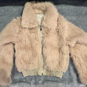 Hyfve Faux Fur Coat - Size Small
